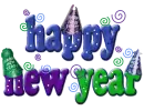Happy new year hats