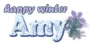 Amy... winter snowflakes