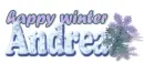 Andrea... winter snowflakes