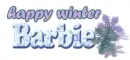 Barbie... winter snowflakes