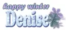 Denise.. winter snowflakes