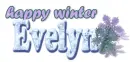Evelyn.. winter snowflakes