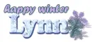 Lynn.. winter snowflakes