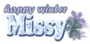 Missy.. winter snowflakes