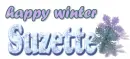 Suzette... winter snowflakes