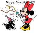 minnie happy new year 2009