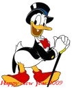 donald happy new year 2009