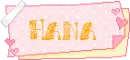 hana cute paper