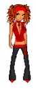 Sexy Red unique Chick