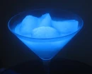 Blue Glowing Ice