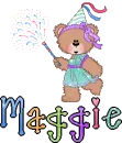 New Years Bear- Maggie