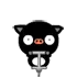 black pig