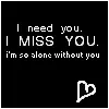 alone ..