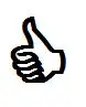 Thumbs up.