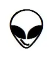Smirked alien.