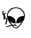 Stoned alien.