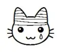 Hurt cat.