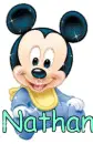 Baby Mickey Mouse Nathan