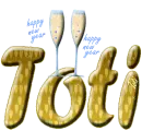 Toti ...A toast for you!