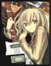 Guitar anime girl