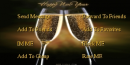 New Year's Toasting Glasses