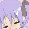 kagami drooling