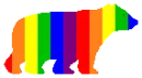rainbow bear