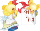 New Year Countdown Mices