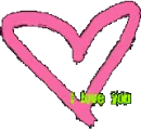 i love him cute with animated heart