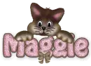 Maggie-  Kitty with bow