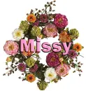 FLOWER WREATH: MISSY