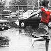 when the rain...