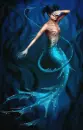 Glitter Blue Mermaid