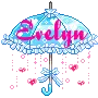 Evelyn umbrella