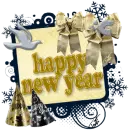 Golden Happy New Year