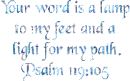 Psalm 119:105
