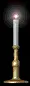 Single Candle Burning