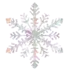 Multicolored Snowflake Small