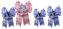 Dove blue bows