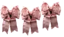 Pink bows