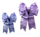 Blue and Purple bows