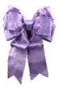 Purple bow