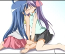 Lucky Star Girls Kissing