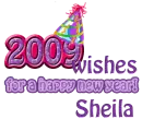 2009 wishes for a happy new year- Sheila
