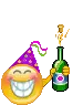 smiley new years celebrate 