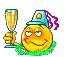 drinking smiley