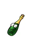 popping champagne
