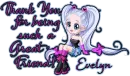 Ty 4 being a Grt Friend, Evelyn