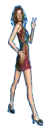 groovy hippie chick