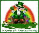 Bear with St. Patrick's Day text